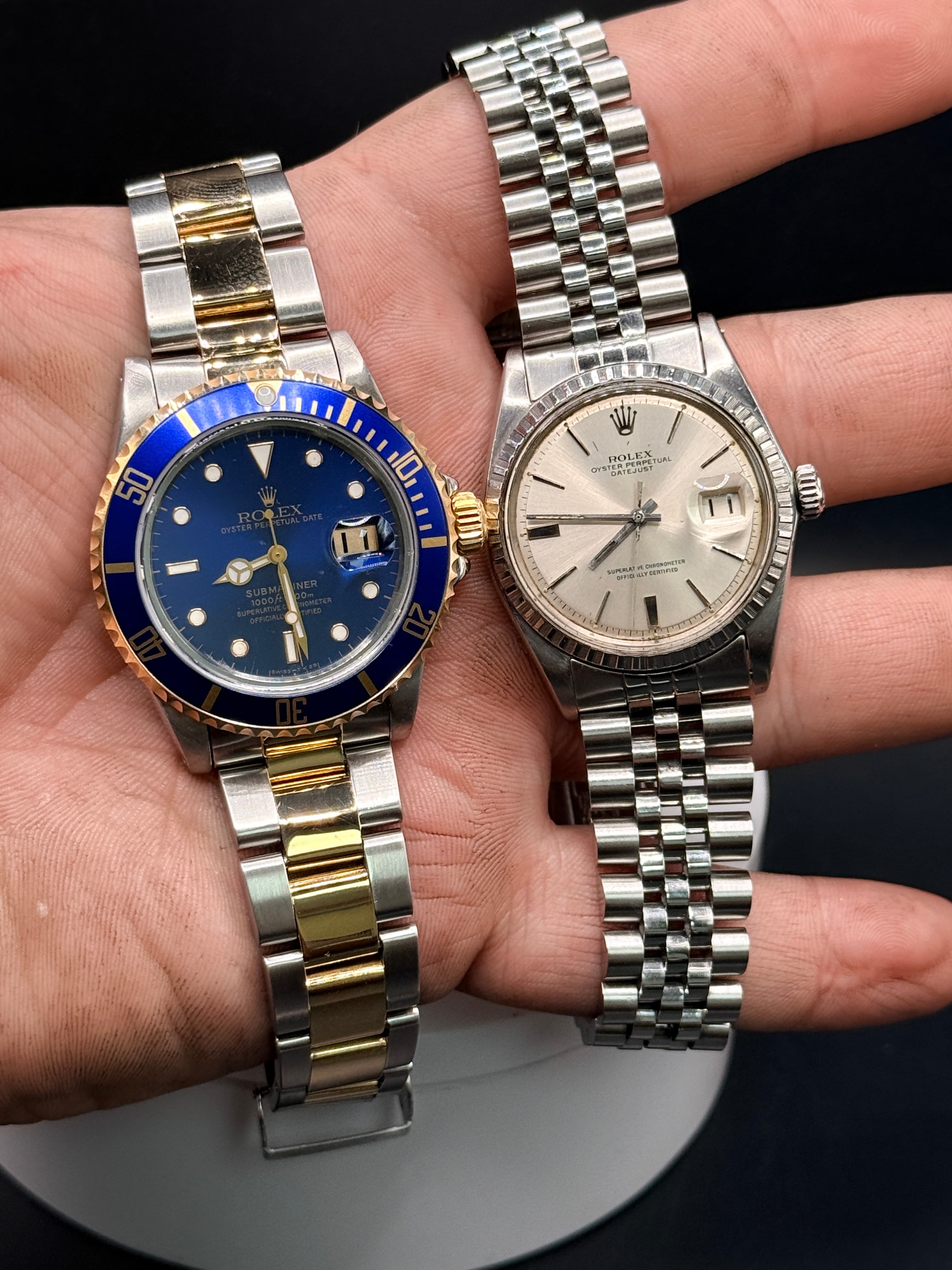 Collection of luxury watches at International Pawn Orlando